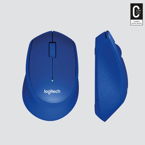 Logitech M330 Silent Plus mouse Blue