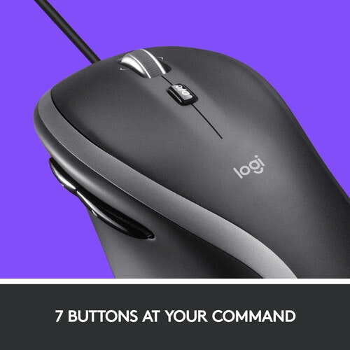 Logitech Advanced Corded M500s Mouse