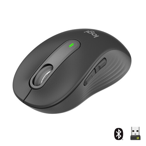 Logitech Signature M650 M Wireless Mouse Graphite