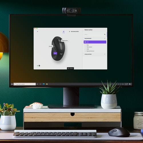 Logitech Signature M650 M Wireless Mouse Graphite