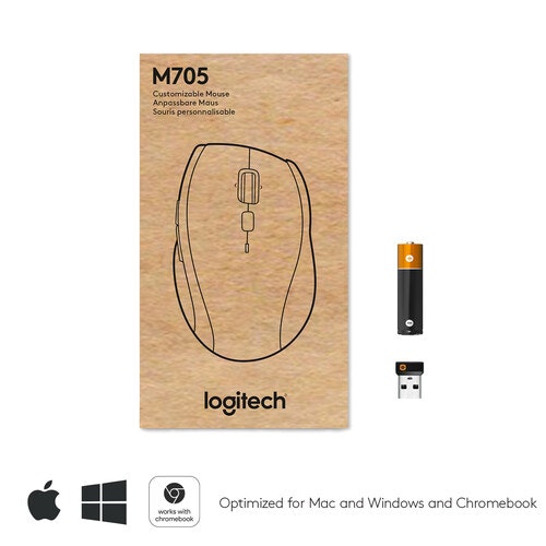 Logitech M705 Marathon Trådlös