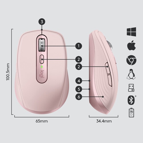 Logitech MX Anywhere 3 mouse