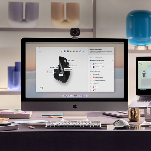Logitech MX Master 3S For Mac Wireless Mouse Svart