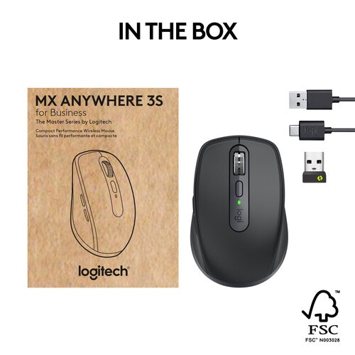 Logitech MX Anywhere 3S for Business mouse