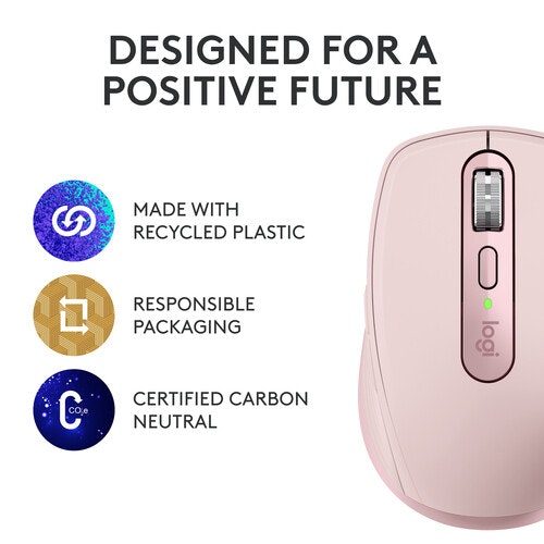 Logitech MX Anywhere 3S mouse Pink