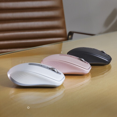Logitech MX Anywhere 3S mouse Pink