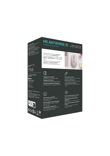 Logitech MX Anywhere 3S mouse Pink
