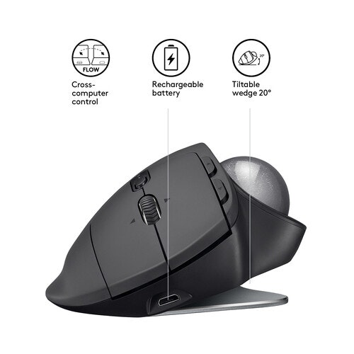 Logitech MX Ergo mouse