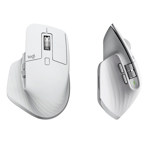 Logitech MX Master 3S mouse Light grey