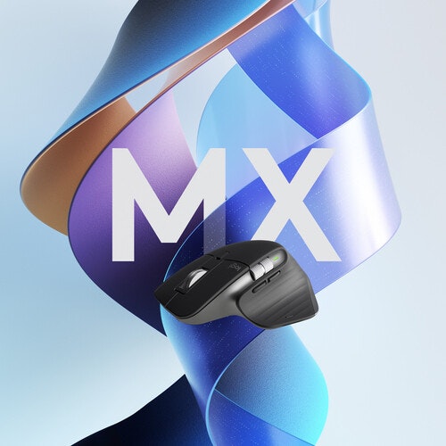 Logitech MX Master 3S mouse Light grey