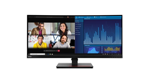 Lenovo ThinkVision P34w-20 34" Ultrawide Välvd WQHD IPS LED display