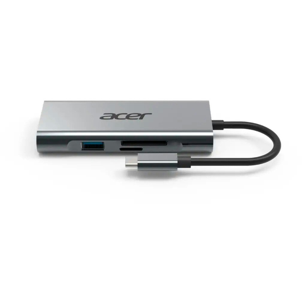 Acer 7-in-1 Mini Dock, docking station (silver, HDMI, USB-A, USB-C)