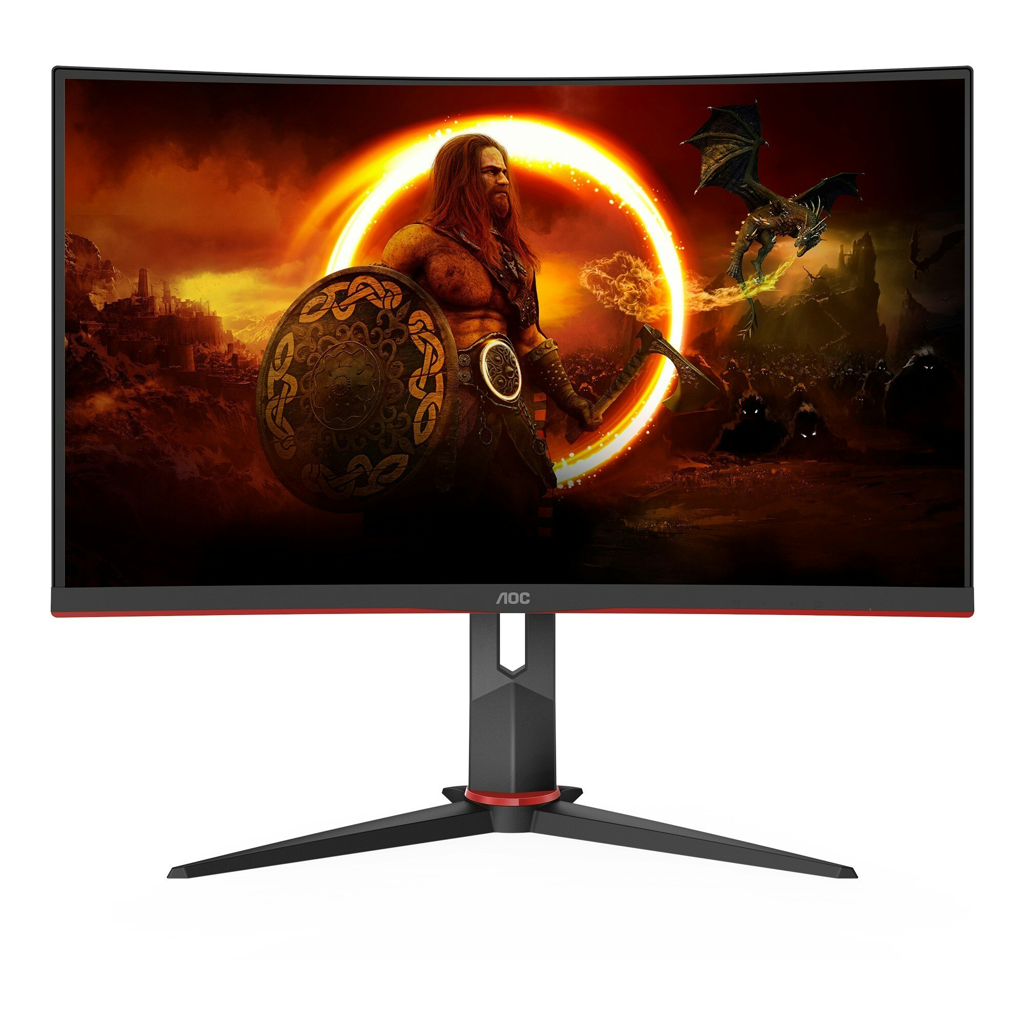 AOC Gaming CQ27G2S/BK 27" 2560 x 1440 (2K) HDMI Monitor
