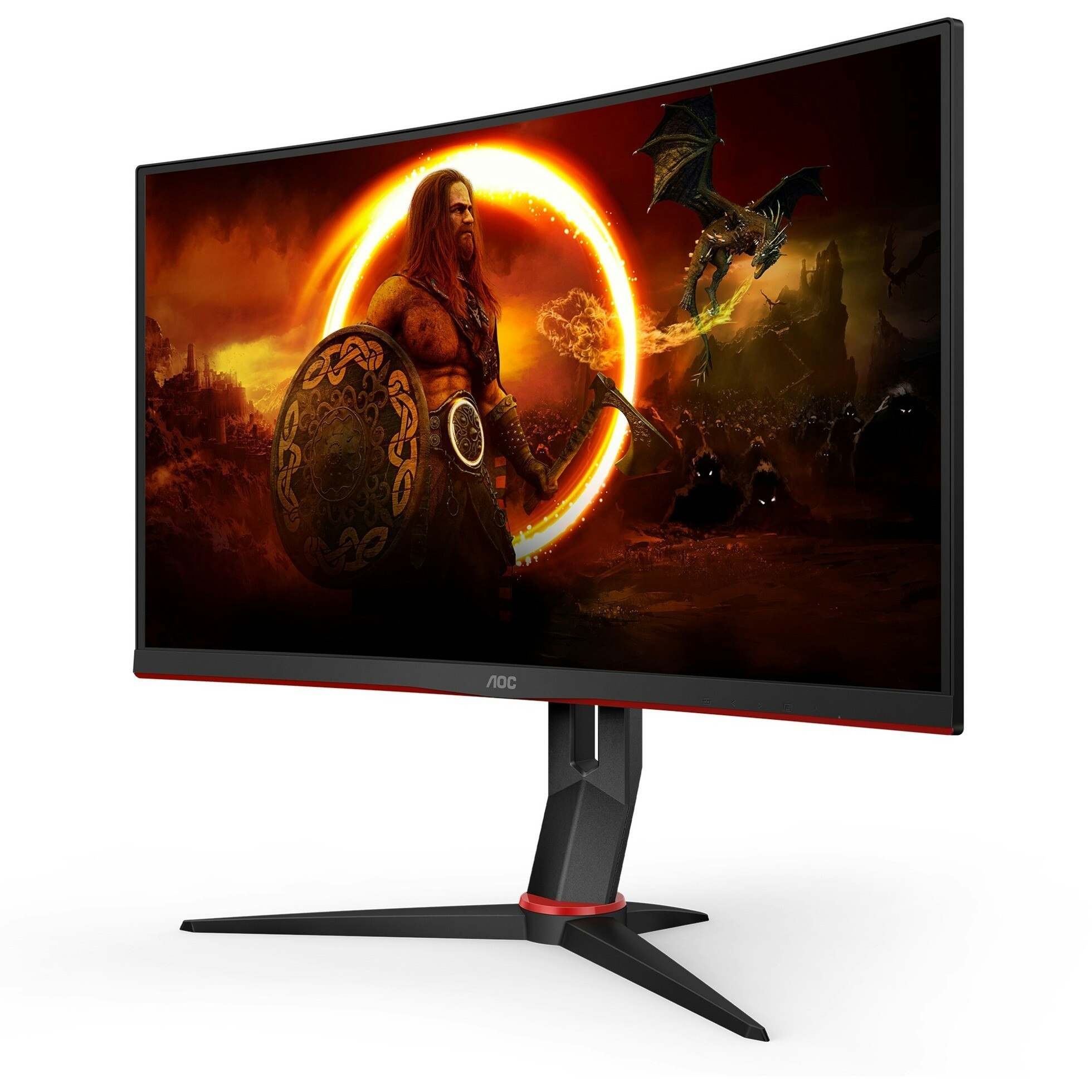 AOC Gaming CQ27G2S/BK 27" 2560 x 1440 (2K) HDMI Monitor