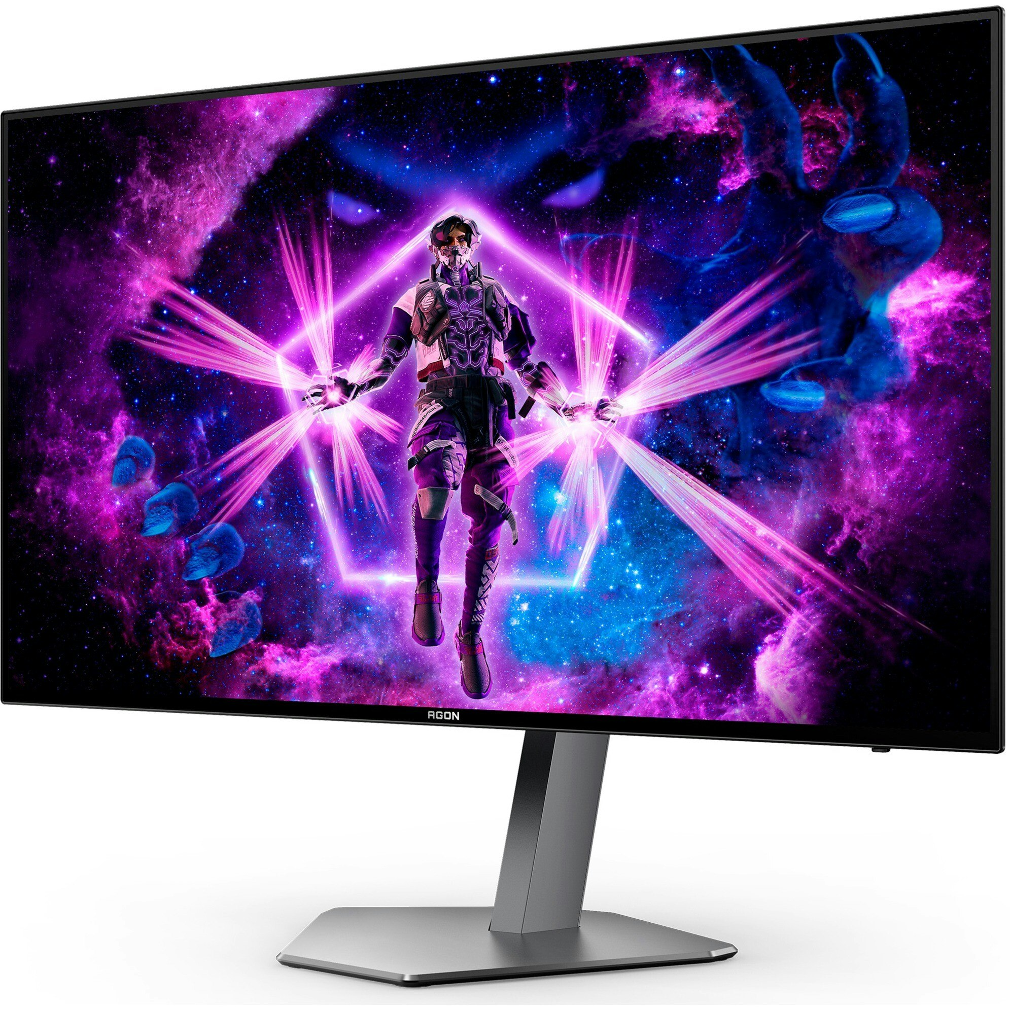 AOC AGON Pro AG276QZD, gaming monitor - 26.5 - black, QHD, HDR, G-Sync, 240 Hz, HDMI, DisplayPort, Pivot, 240Hz panel