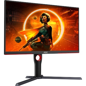 AOC AGON Q27G3XMN/BK, gaming monitor - 27 - black/red, QHD, VA, Adaptive-Sync, 180Hz panel