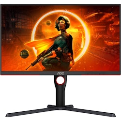 AOC AGON Q27G3XMN/BK, gaming monitor - 27 - black/red, QHD, VA, Adaptive-Sync, 180Hz panel