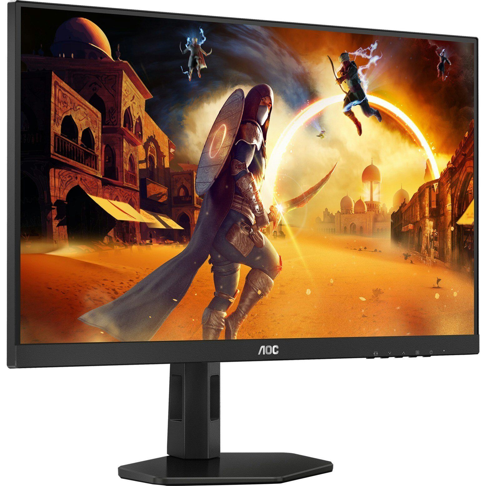 AOC Q27G4X, gaming monitor - 27 - black, QHD, IPS, HDR, G-Sync compatible, 180Hz panel