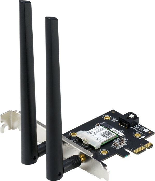 ASUS PCE-AX3000 BT5.0, 2.4GHz/5GHz WLAN, Bluetooth 5.0 LE, PCIe x1 (90IG0610-MO0R10)