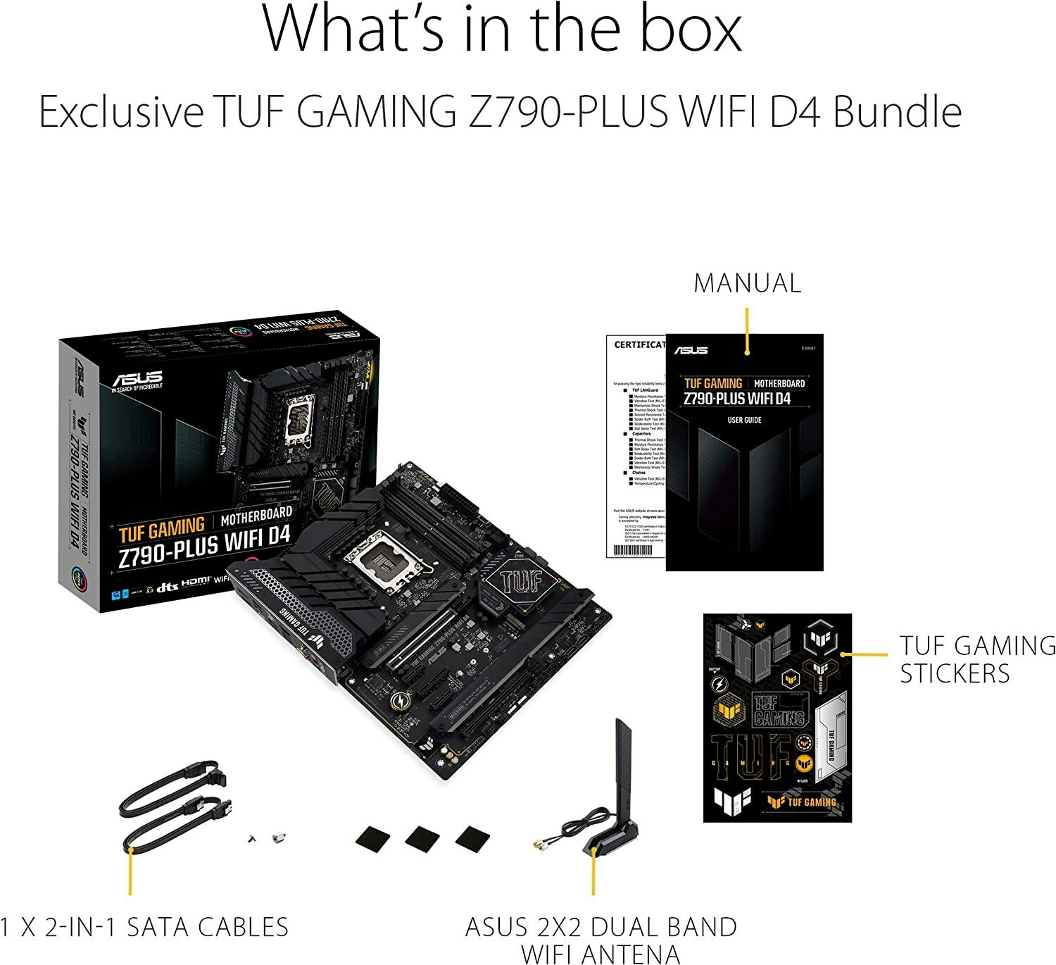 ASUS TUF GAMING Z790-PLUS WIFI D4, Mainboard Socket 1700