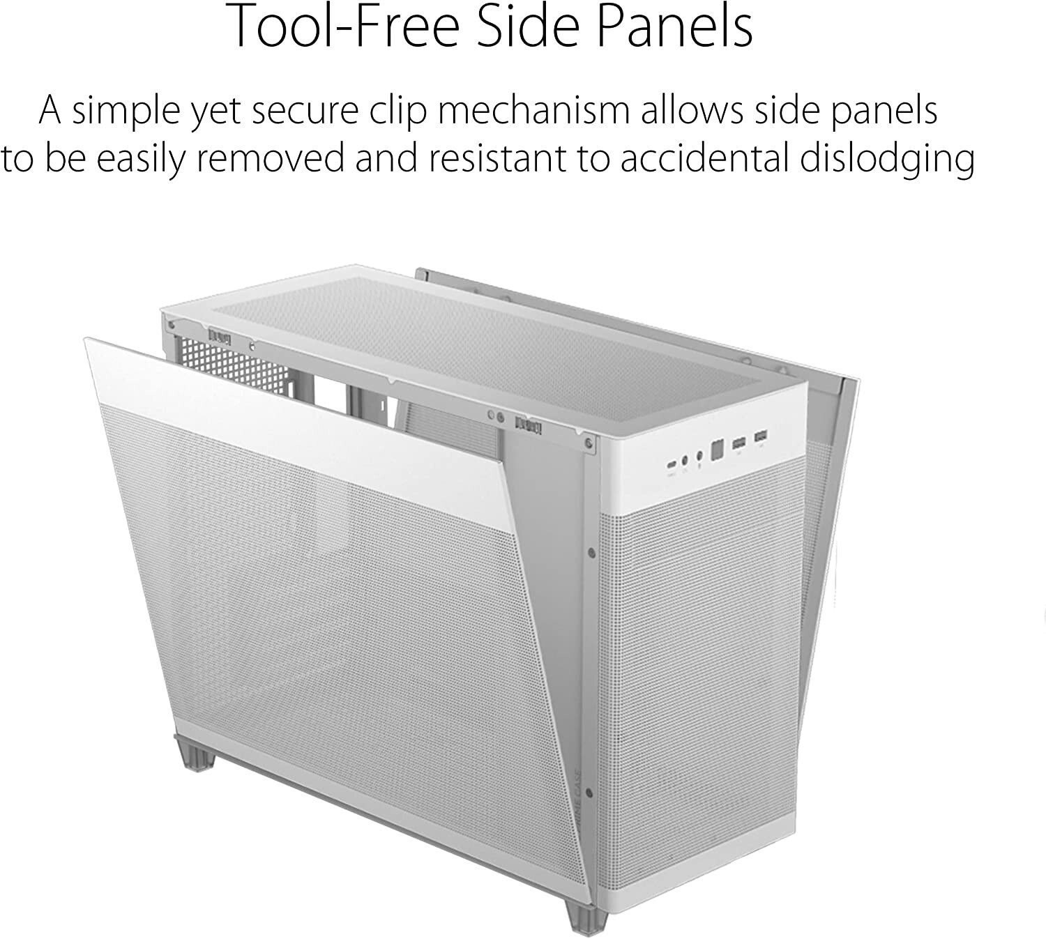 ASUS AP201 ASUS PRIME CASE, tower case (white)