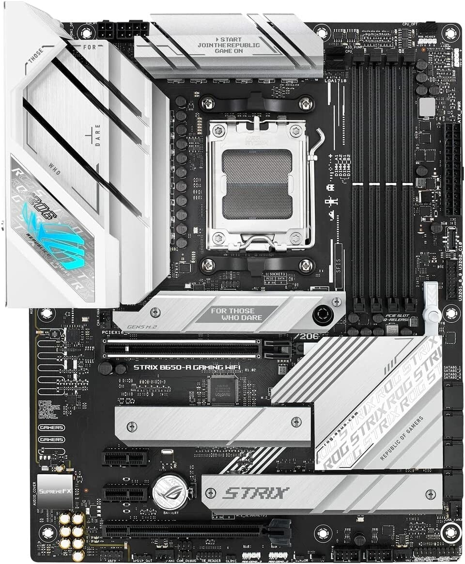 ASUS ROG STRIX B650-A GAMING WIFI, Motherboard (black) - AM5