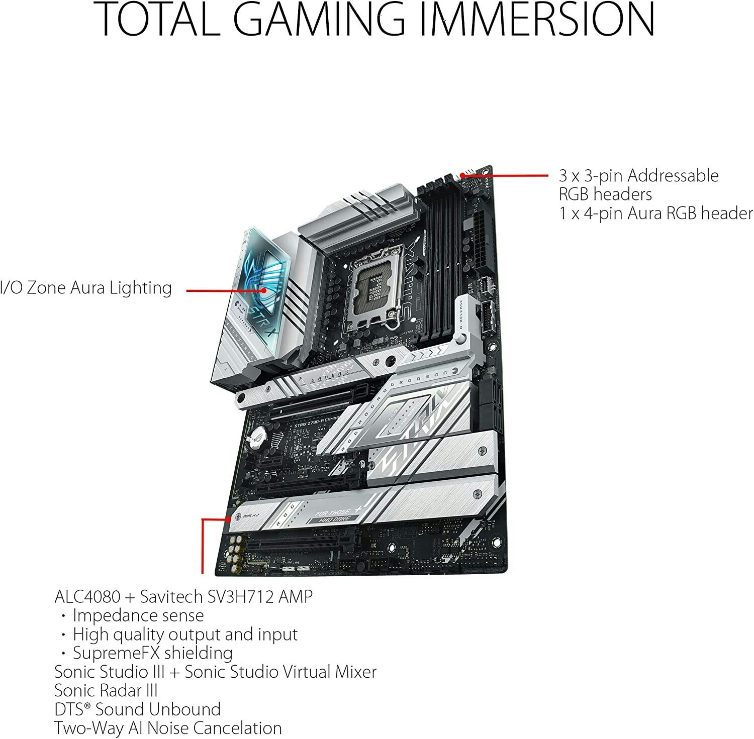 ASUS ROG STRIX Z790-A GAMING WIFI D4, Motherboard - Socket 1700