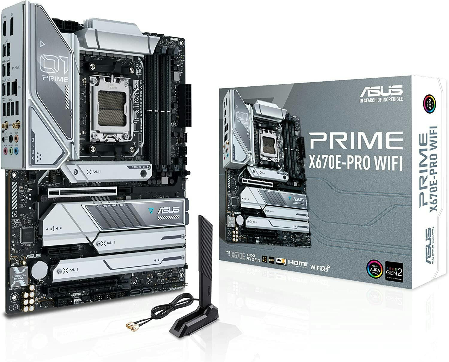 ASUS PRIME X670E-PRO WIFI, motherboard - AM5