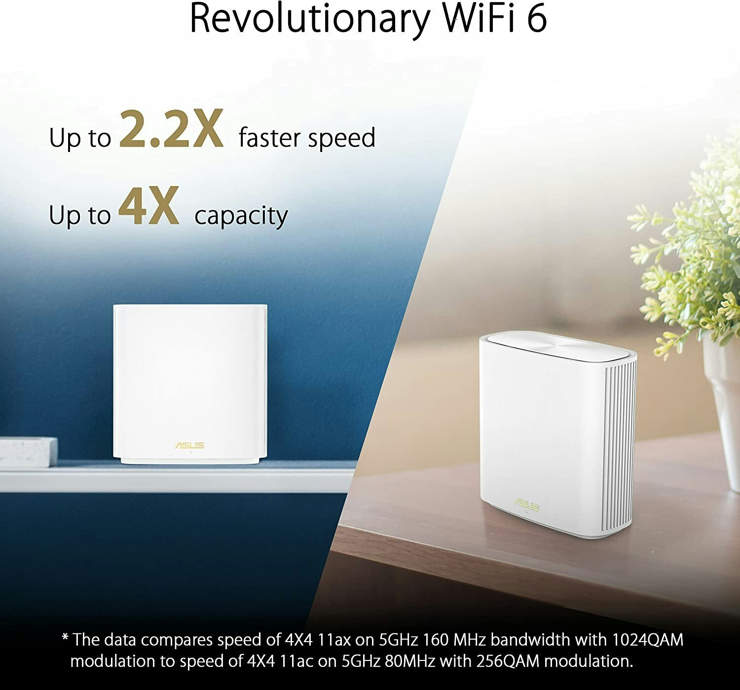 Asus ZenWiFi XD6S AX5400 1-pack Router Vit
