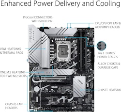 Asus PRIME Z790-P, Motherboard - 1700