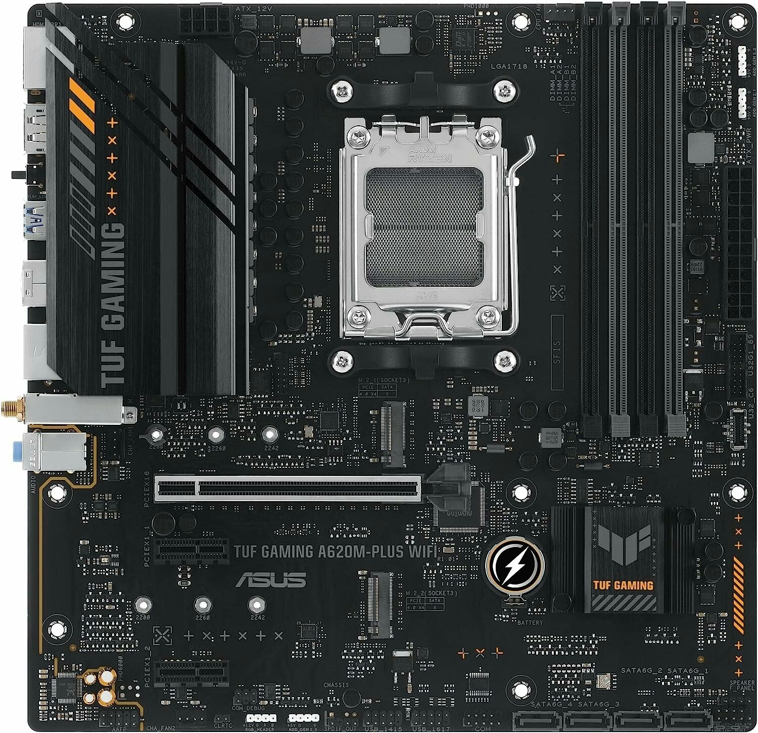 ASUS TUF GAMING A620M-PLUS WIFI - AM5