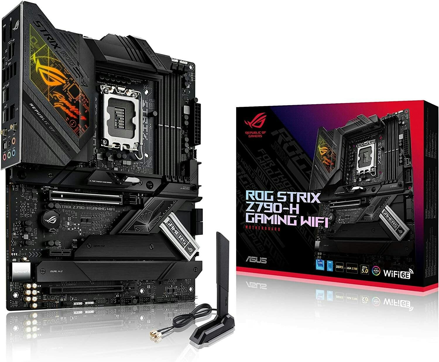 ASUS ROG STRIX Z790-H GAMING WIFI, motherboard - 1700