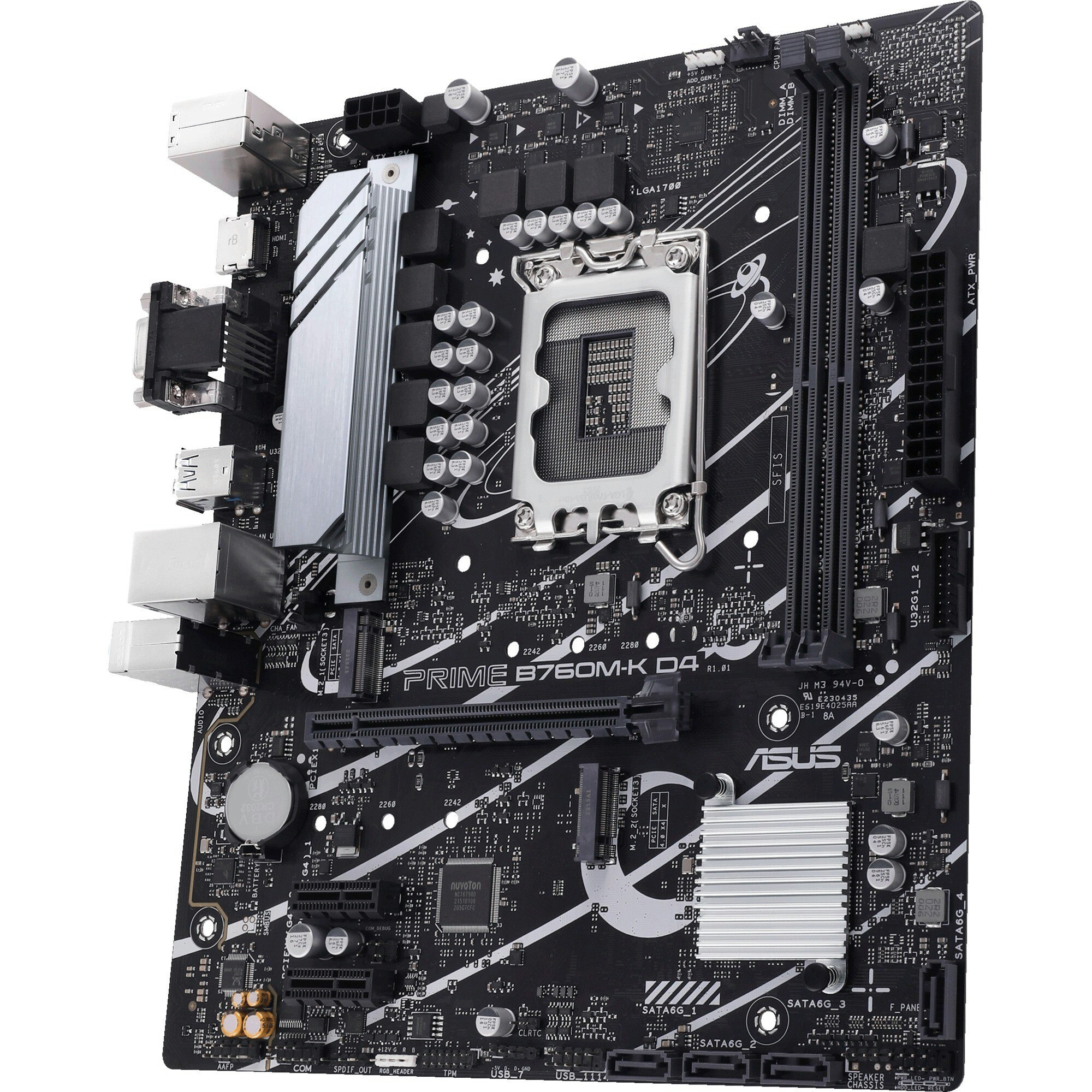 ASUS PRIME B760M-K - Socket 1700 - motherboard