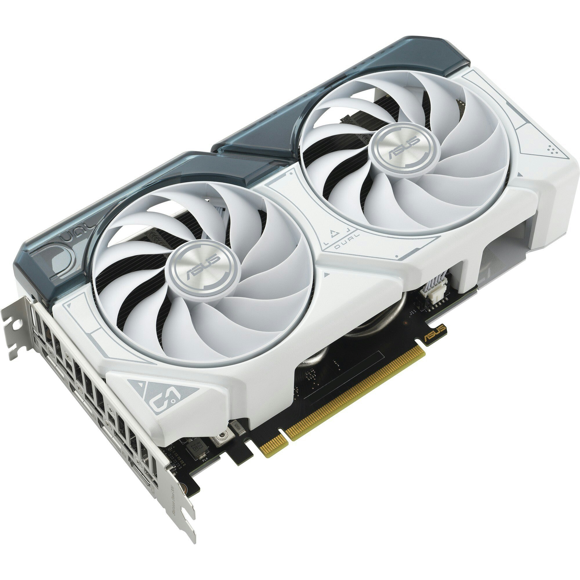 ASUS GeForce RTX 4060 Ti DUAL OC WHITE, graphics card (white, DLSS 3, 3x DisplayPort, 1x HDMI 2.1)