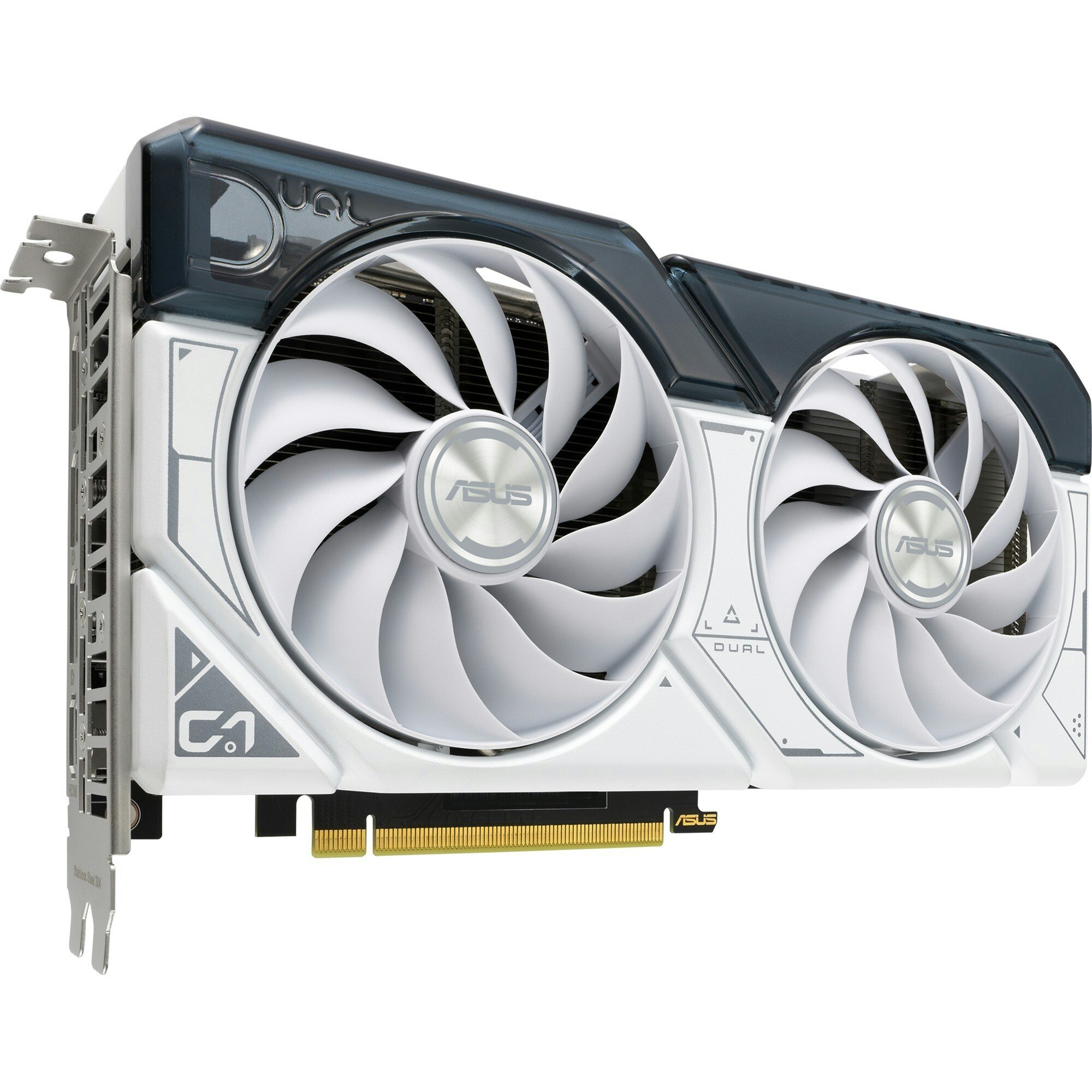ASUS GeForce RTX 4060 Ti DUAL OC WHITE, graphics card (white, DLSS 3, 3x DisplayPort, 1x HDMI 2.1)