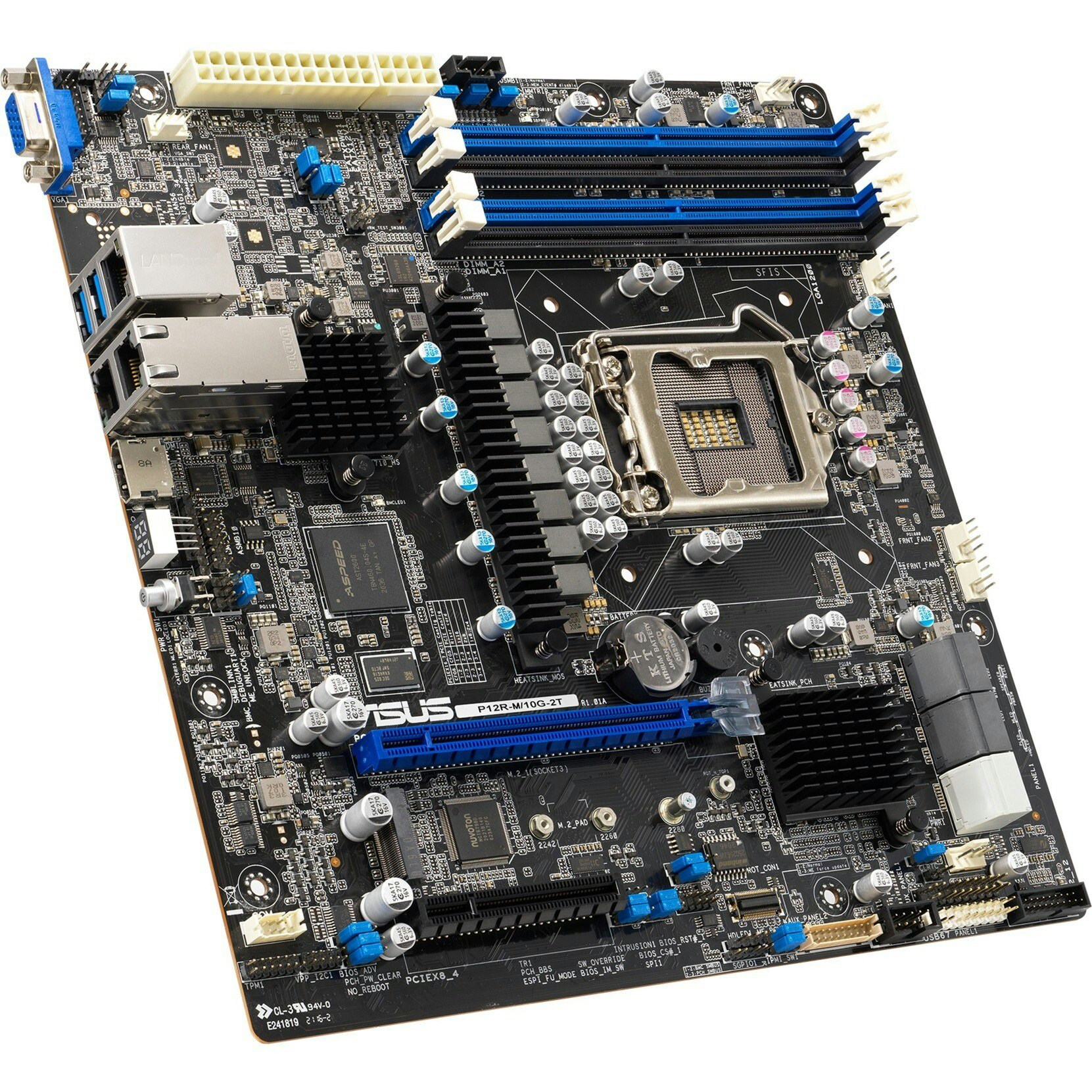 ASUS P12R-M/10G-2T - Socket 1200 - motherboard