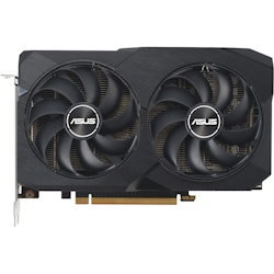 ASUS Radeon RX 7600 DUAL OC V2, graphics card (RDNA 3, GDDR6, 3x DisplayPort, 1x HDMI 2.1)