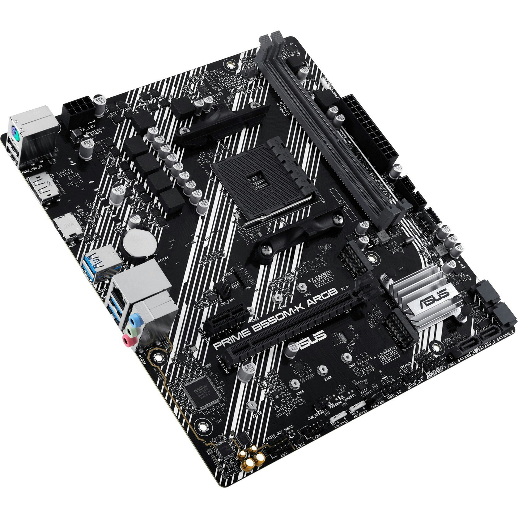 ASUS PRIME B550M-K ARGB - Socket AM4 - motherboard