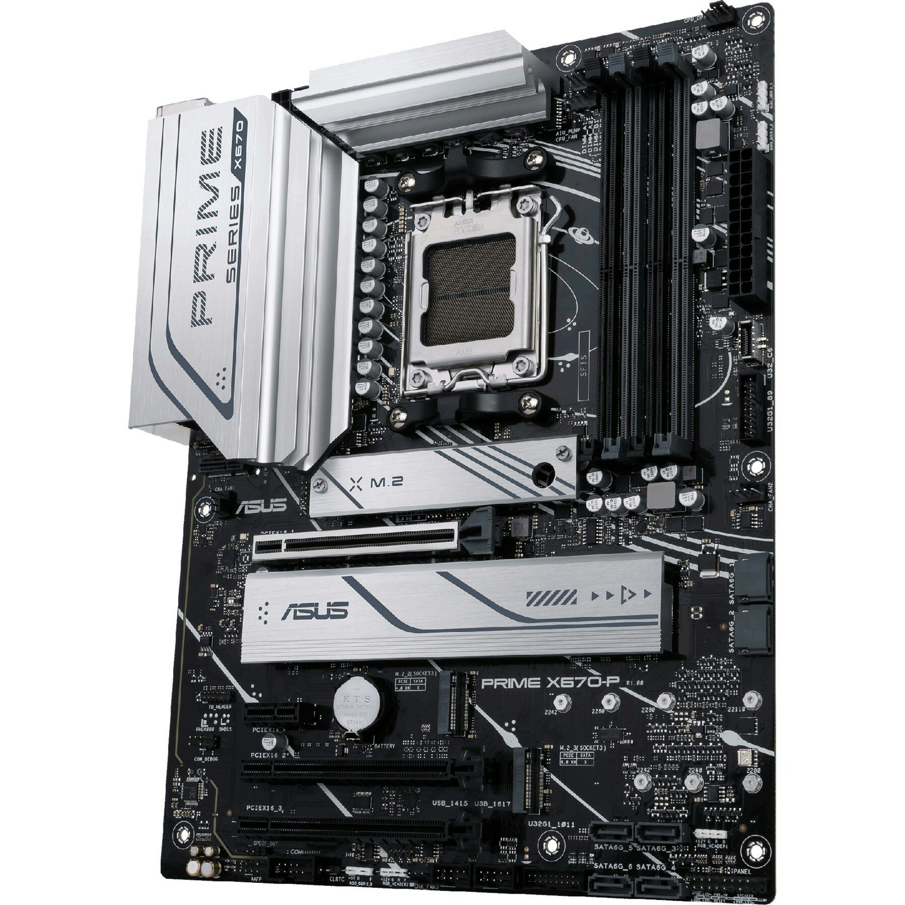 ASUS PRIME X670-P-CSM - Socket AM5 - motherboard