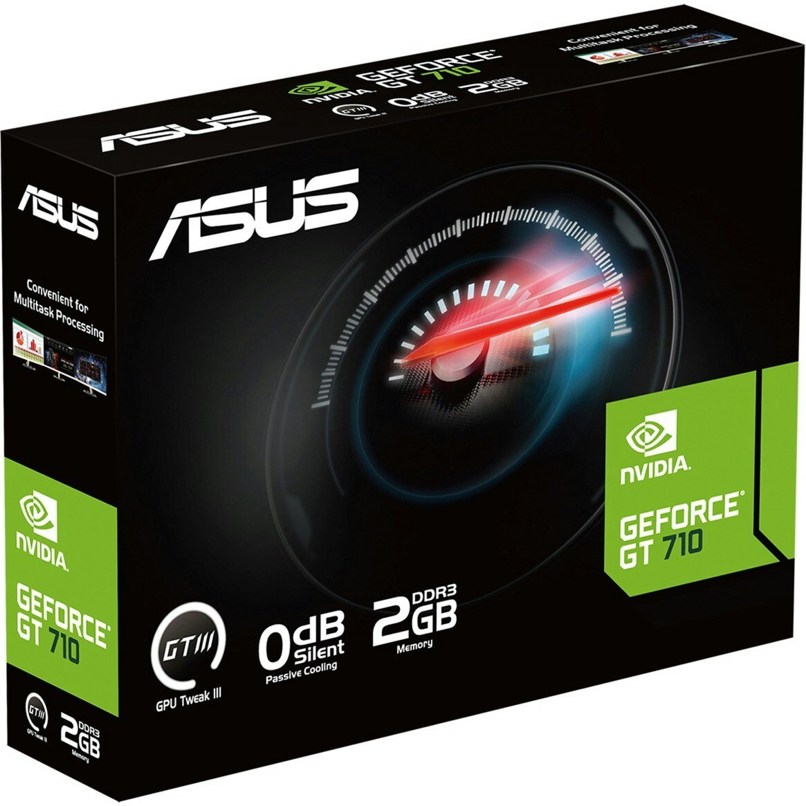 ASUS GeForce GT 710-1-SL-BRK-EVO, graphics card