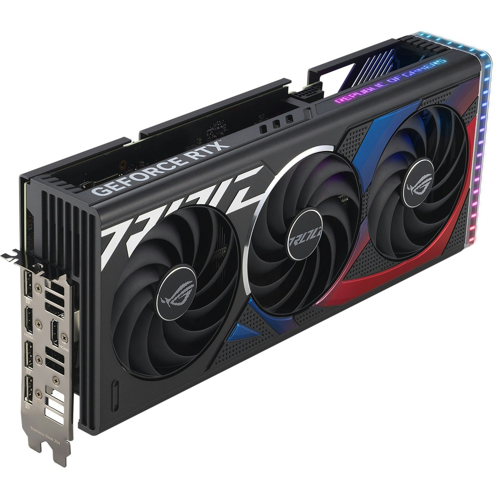 ASUS GeForce RTX 4070 SUPER ROG STRIX OC, graphics card (DLSS 3, 3x DisplayPort, 2x HDMI 2.1)