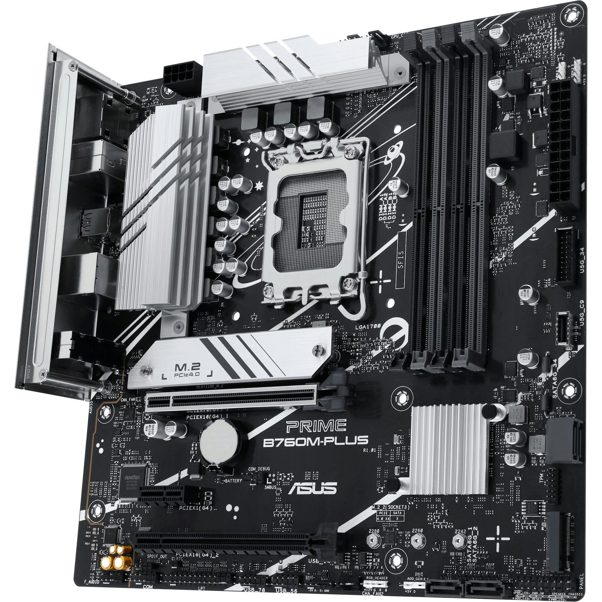 ASUS PRIME B760M-PLUS - Socket 1700 - motherboard