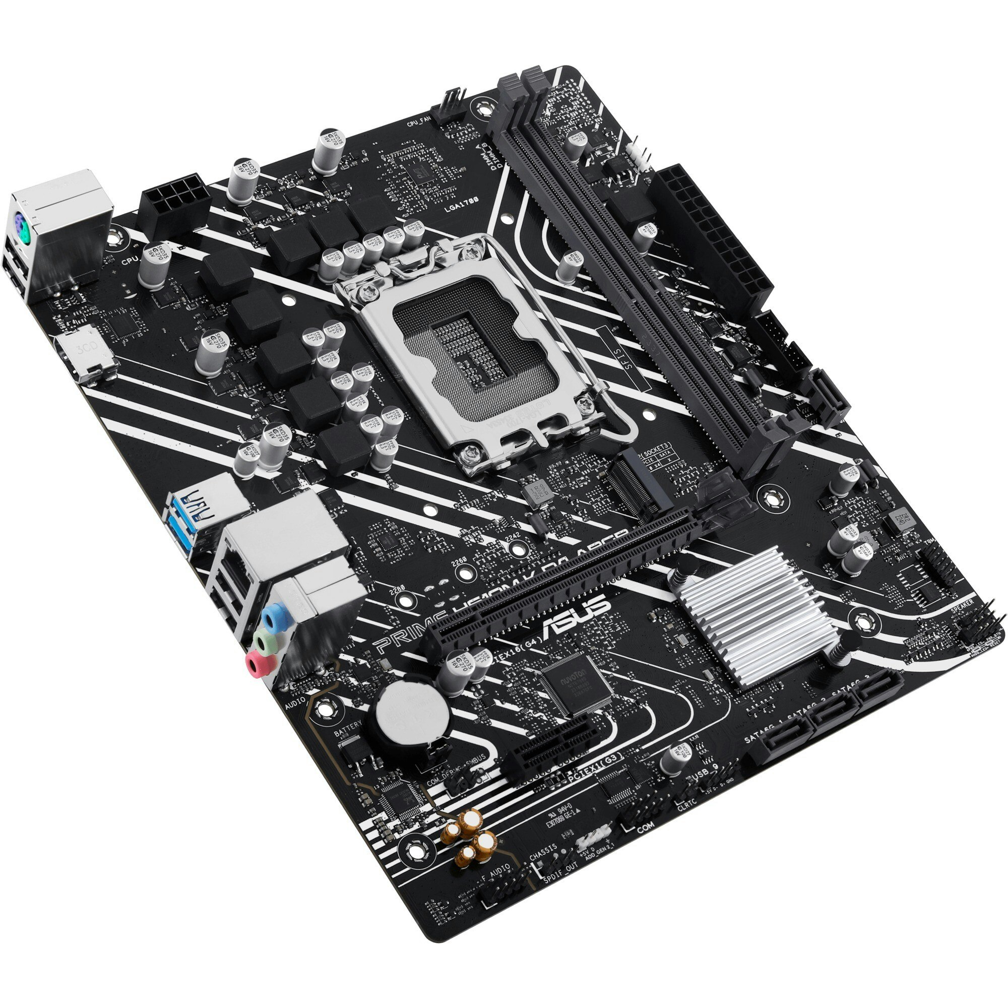 ASUS PRIME H610M-K D4 ARGB - Socket 1700 - motherboard
