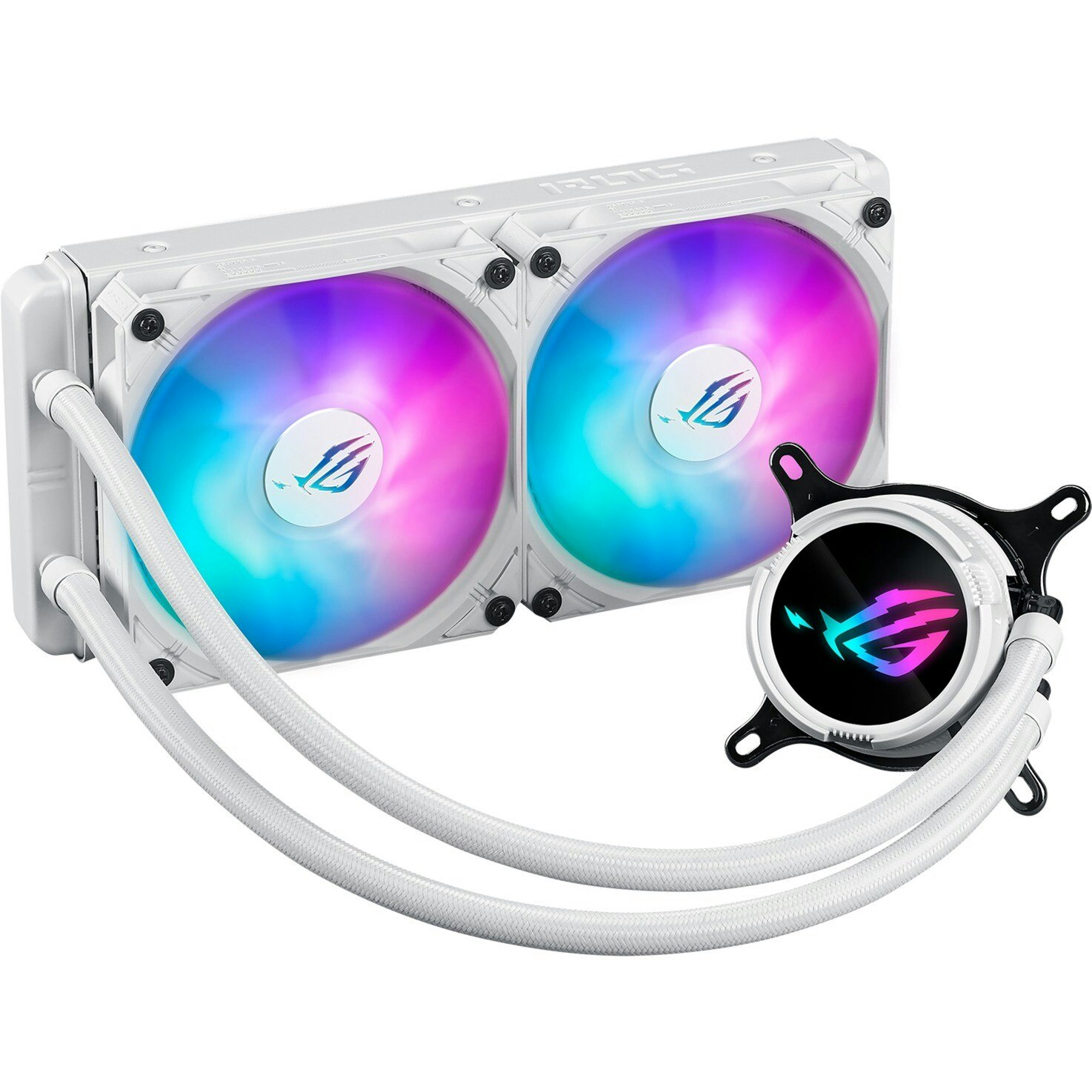ASUS ROG STRIX LC III 240mm ARGB White Edition, water cooling (white)