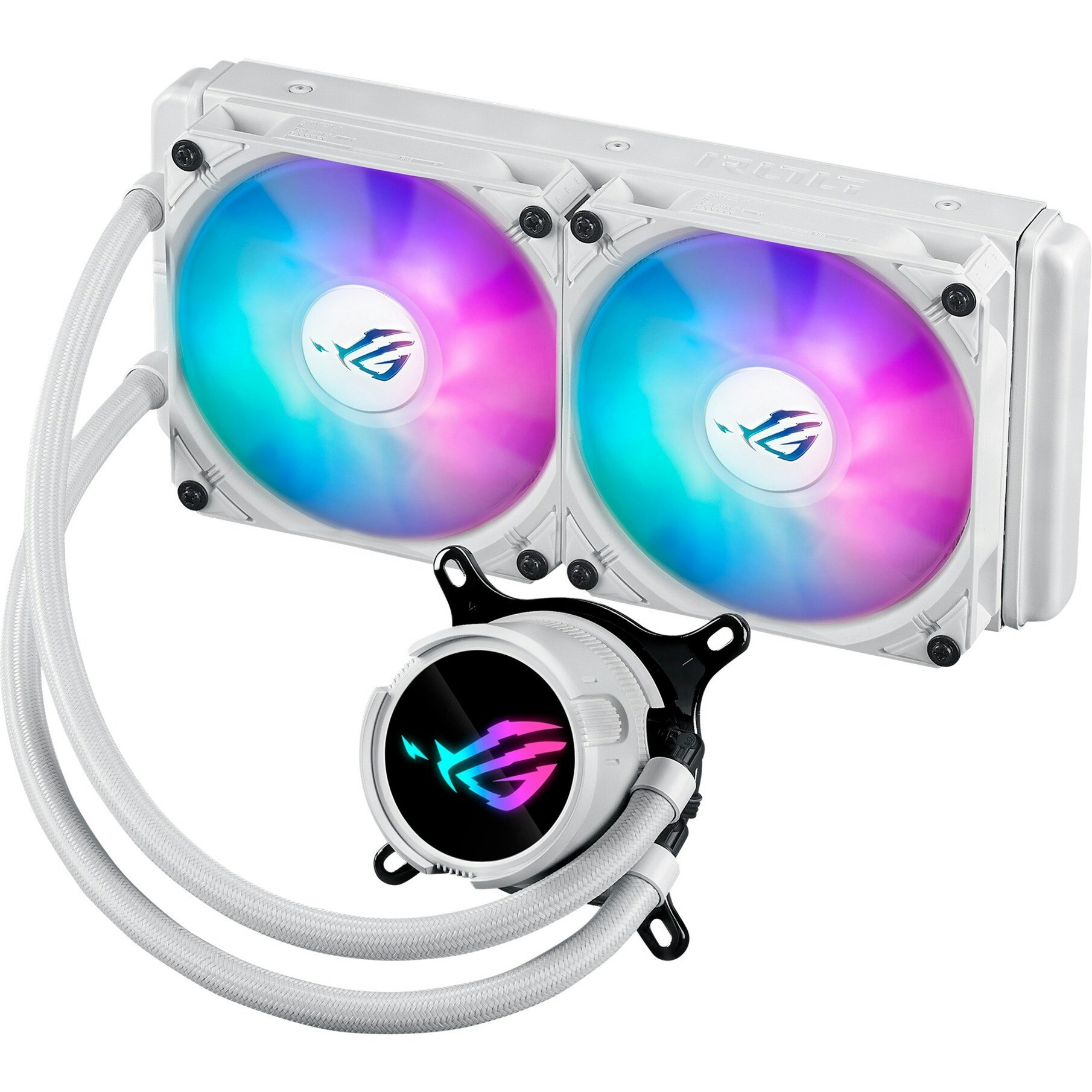 ASUS ROG STRIX LC III 240mm ARGB White Edition, water cooling (white)