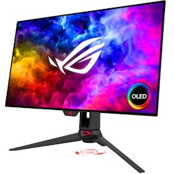 ASUS ROG Swift PG27AQDM, gaming monitor - 26.5 - black, QHD, FreeSync Premium, NVIDIA G-Sync, HDR, 240Hz panel