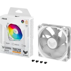 ASUS TUF GAMING TR120 ARGB, case fan (white/transparent, reverse blade)