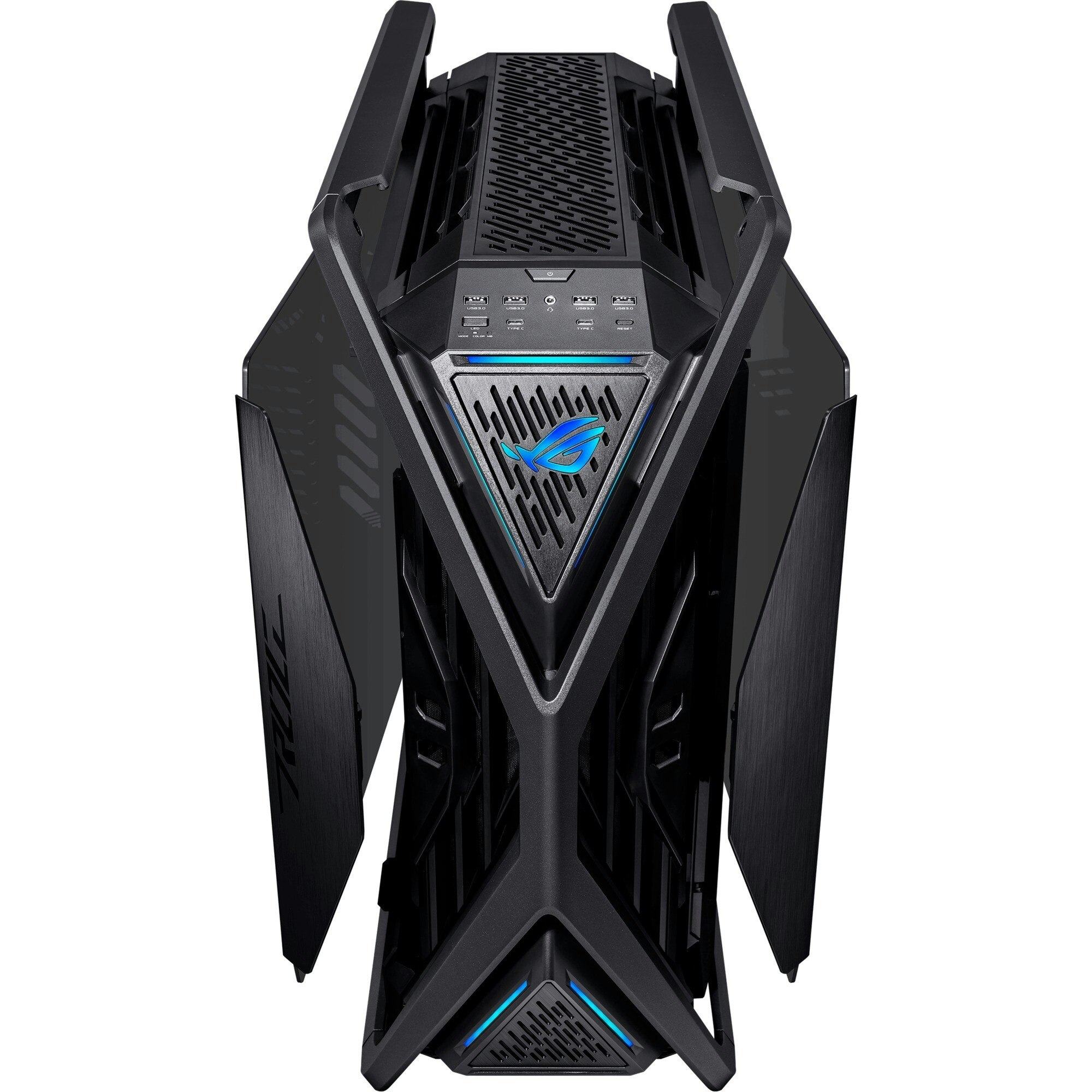 ASUS ROG HYPERION GR701 BTF EDITION , Big-Tower Case (black, Tempered Glass x 2)
