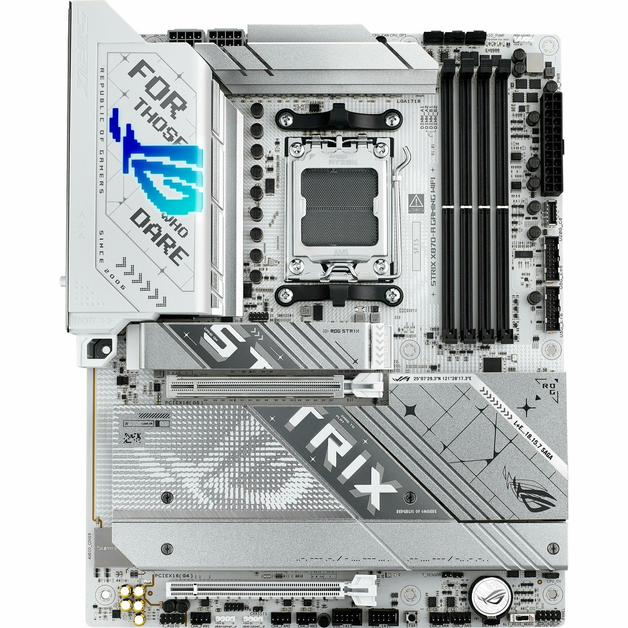 ASUS ROG STRIX X870-A GAMING WIFI - Socket AM5 - motherboard