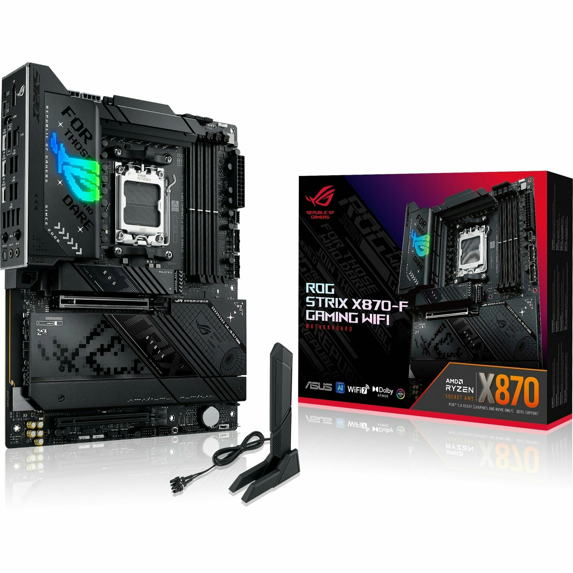 ASUS ROG STRIX X870-F GAMING WIFI - Socket AM5 - motherboard